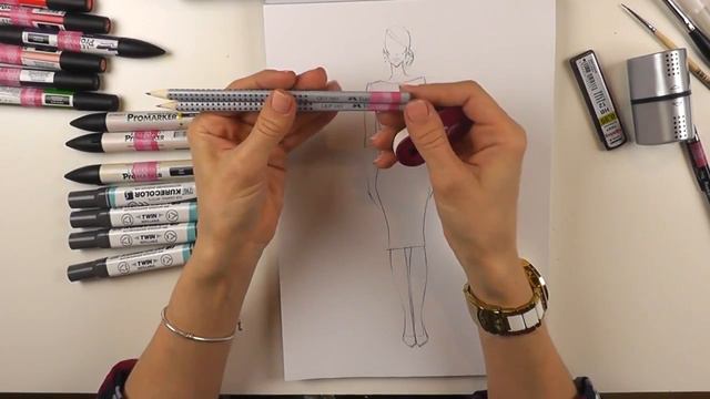 Обзор материалов для скетчинга от Arte de Grass смотреть онлайн