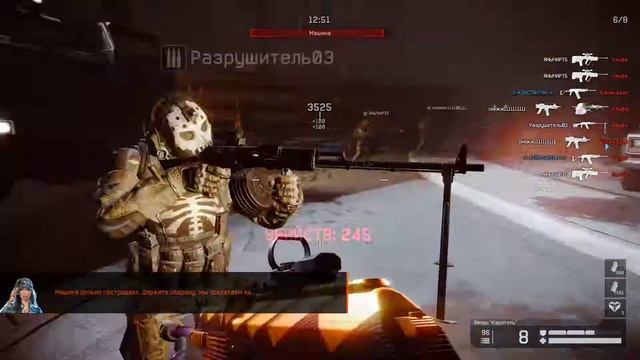 Warface - Опасный эксперимент "Легко" за медика с Вепрь "Каратель" смотреть онлайн