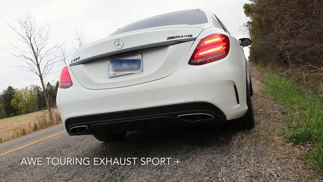 AWE Touring Exhaust Vs Stock Exhaust (Mercedes Benz C450/C43) смотреть онлайн