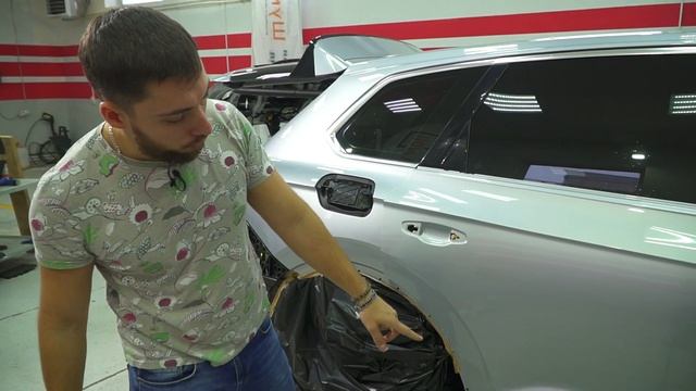 Новый Vokswagen Touareg - серый Сатана! Шикарное преображение снаружи и внутри! смотреть онлайн