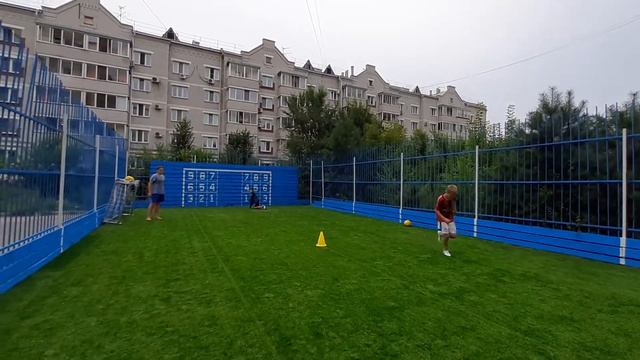 #ФК_Атом Саша отрабатывает удары смотреть онлайн