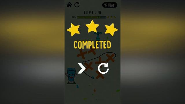 Thirsty Glass - Draw Line Puzzle Level 1-100 Gameplay Walkthrough смотреть онлайн