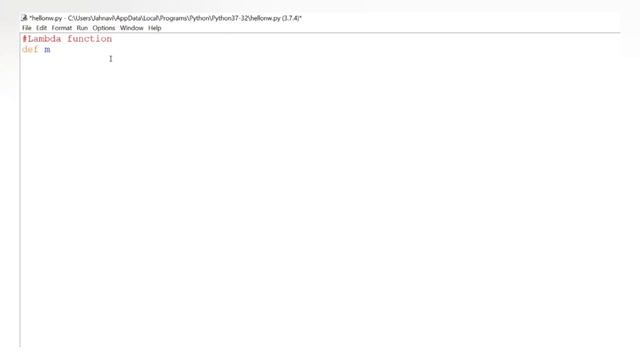 Lambda Function in Python Telugu explanation смотреть онлайн