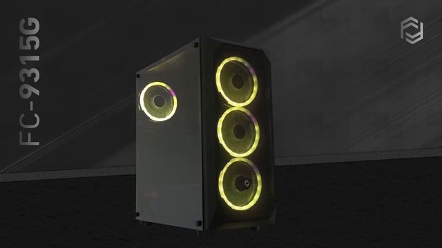 Frisby FC-9315G Gaming Kasa (Dual-Ring RGB Fan + 600W 80+ Bronze) смотреть онлайн