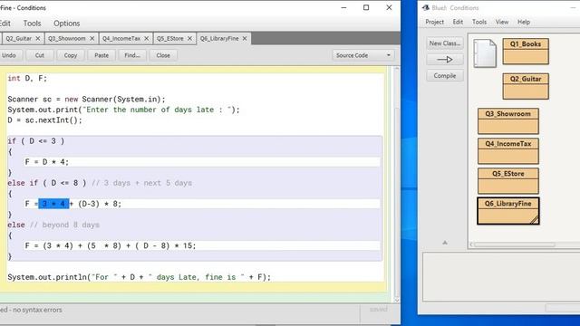 Java Conditions F- Slab-wise Calculation of library fine смотреть онлайн