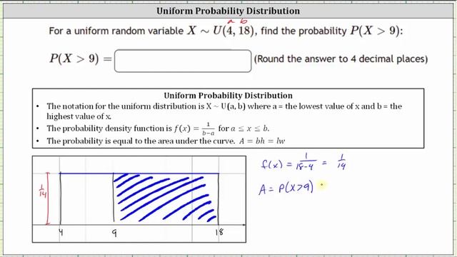 Determine Uniform Random Variable Probabilities P(X greater than c): By Hand/TI84/Desmos смотреть онлайн
