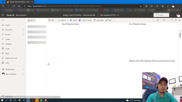 Power BI #7 Cara Membagikan Laporan Melalui Power BI Services | Sharing Report смотреть онлайн