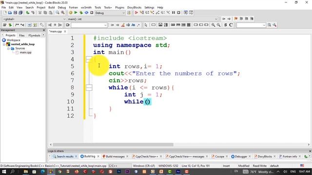 C++ Programming Tutorial for Beginners Amharic Lecture25 | nested while loop example C++ Programmin смотреть онлайн
