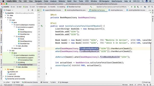 Mockito 3 - Stubbing method with doReturn() and when() смотреть онлайн