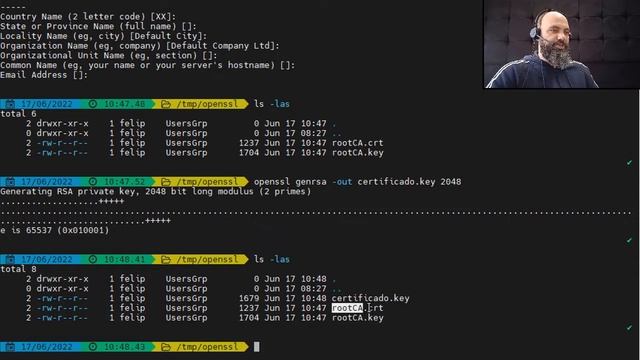 Como criar certificados e wildcards autoassinados com OpenSSL - Tutorial смотреть онлайн
