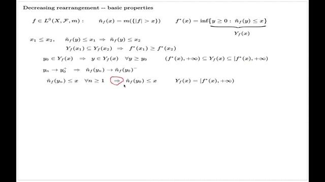 Decreasing Rearrangement, II смотреть онлайн