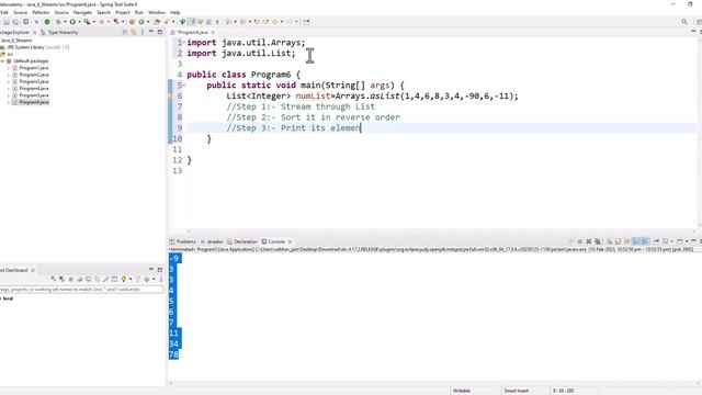 Sort List in Reverse Order Using Stream #6 | Java 8 Streams смотреть онлайн