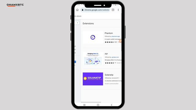 How To Setup The Phantom Wallet Extension On Your Android Phone: Kiwi Browser And Chrome Extension