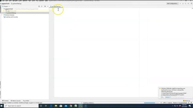 Install PyGame смотреть онлайн