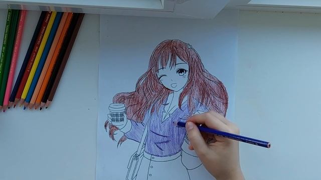 Рисуем девушку за 2 минуты, раскраски для детей смотреть онлайн