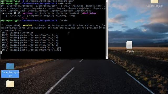 Demo Face Recognition on Raspberry Pi C++ OpenCV смотреть онлайн