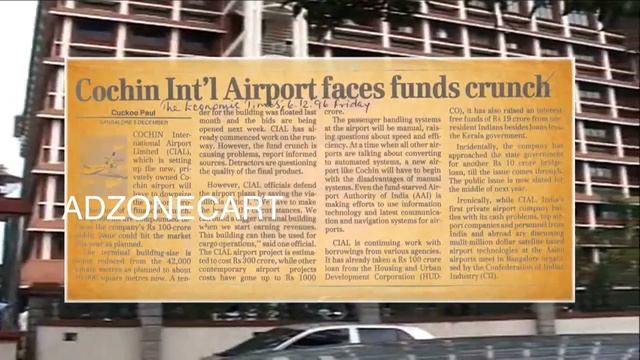 Cochin International Airport Story കൊച്ചി എയർപോർട്ടിന്റെ കഥ Kochi Travel Cochin City Trip смотреть онлайн