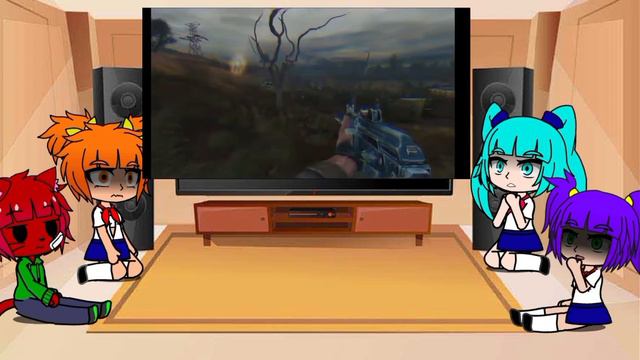 Реакция персонажей бесконечного лета на 6 самых страшных мутантов которых отметили - Stalker смотреть онлайн