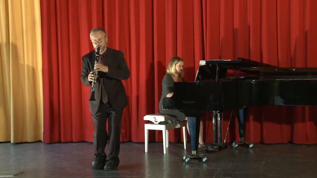 Christian Ratzinger Klarinette, Elena Spitzer Klavier Nils Gade Fantasiestücke op 43 4 Satz смотреть онлайн