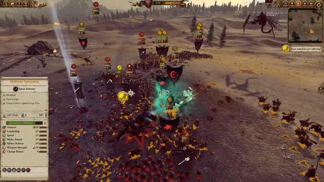Heavyweight Title Bout - Vampire Counts Vs Chaos // Total War: Warhammer II Online Battle