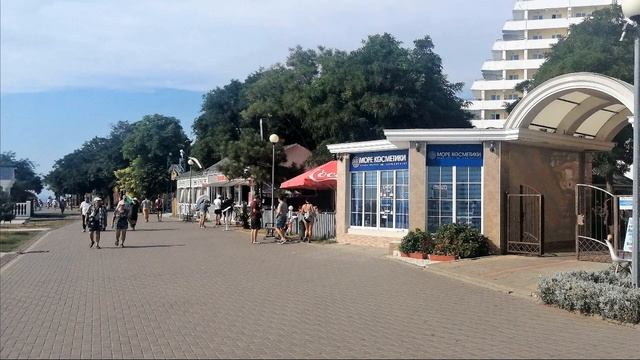 06.08.2022 Анапа. Белая Набережная. Пляж отеля "Дилуч" смотреть онлайн