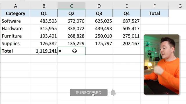 How To Sum Columns in Excel [2 Easy Methods] смотреть онлайн