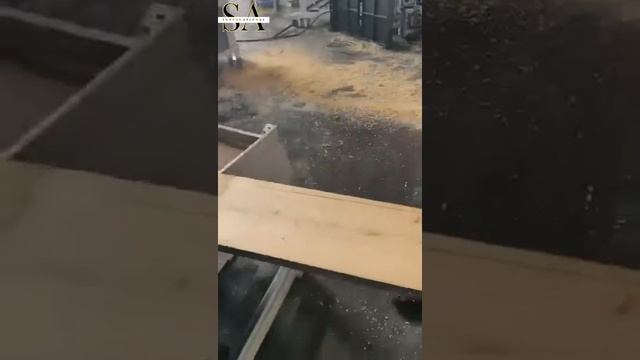 Двусторонний рейсмусовый станок. Древообрабатывающее оборудование из Китая. смотреть онлайн