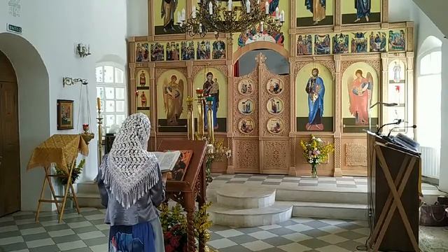 Владимирской иконы Божией Матери. Утреня, Литургия (06.07.2020) смотреть онлайн