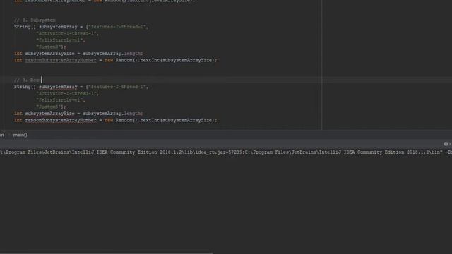Java - Generate random log file смотреть онлайн