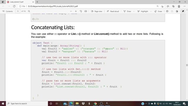 Scala Lecture 05 Scala Collection list explain with list function Programming Language Paradigm 202 смотреть онлайн