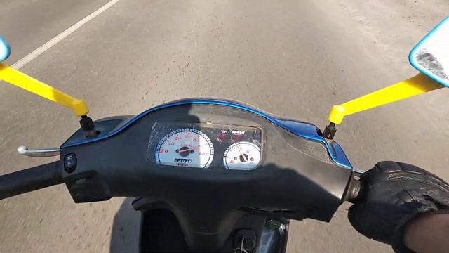 разгон suzuki zz inch up sport до 60 км.положил стрелку.но может и больше до 70 смотреть онлайн