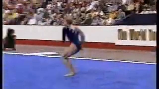 Amanda Borden - 1996 Professional World Team Championships - Floor Exercise смотреть онлайн