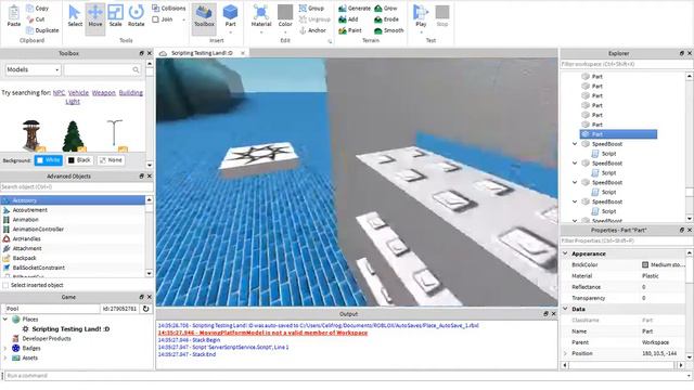 How to make a non trusspart ladder on Roblox Studio смотреть онлайн