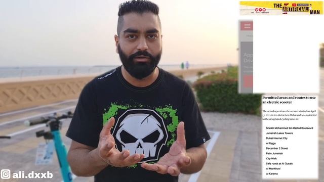 ( New RTA Rule / Free License How To Apply ) e-Scooters & My Experience @palmjumeirah6781 I Enjoye смотреть онлайн