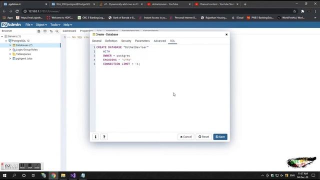 How to create database in PostgreSQL. смотреть онлайн