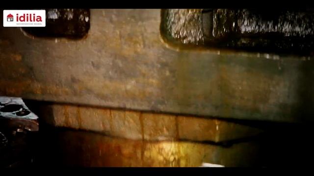 Заготовки из листов проката для будущих эмалированных кастрюль Idilia смотреть онлайн