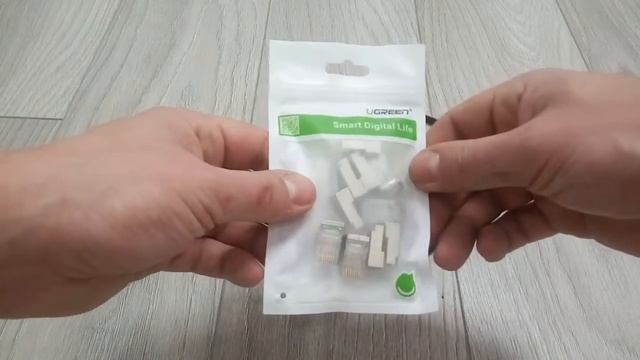 Кабель и коннектор RJ45 с Алиэкспресс смотреть онлайн