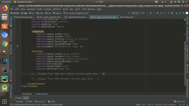 MDC-101 Android: Material Components (MDC) Basics (Java) смотреть онлайн