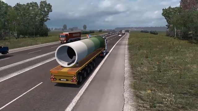 ETS2 Mercedes-Benz Actros MP3 + Southern Region + RGM: Stavropol (RUS) - Kamennomostsky (RUS) смотреть онлайн