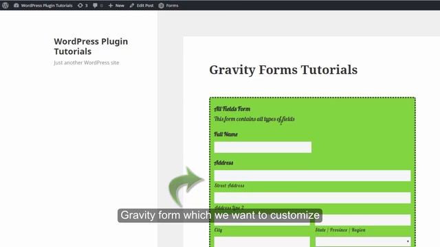 Guide for Inserting Background of Section Break inside Gravity Forms смотреть онлайн