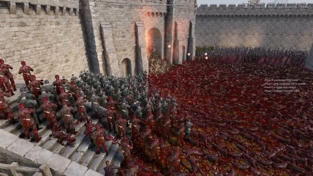 2,000,000 US Army VS German Fortress Defense! - Ultimate Epic Battle Simulator 2 UEBS 2 смотреть онлайн