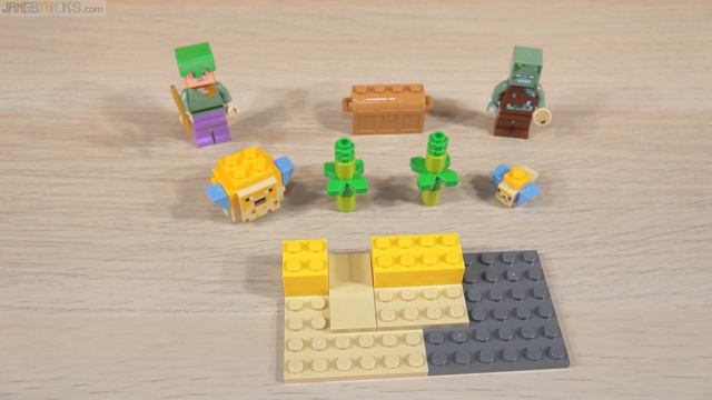 LEGO Minecraft The Coral Reef 21164 ⏩ Speed Build смотреть онлайн