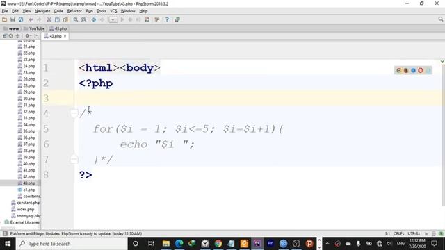 28) Learn PHP with Dagmawi-Abate;The for Loop Statement;Amharic смотреть онлайн