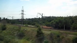 Поездка на поезде № 472 / Вид за окном / Цена билета, впечатления, отзыв, еда в поезд / Часть 1