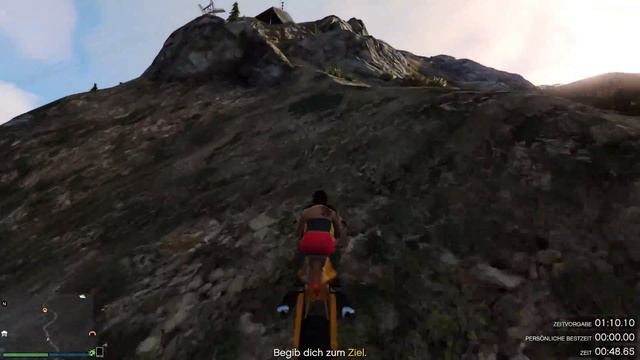 GTA Online - Time Trial "Up Chiliad" (1:07.389) 2017-07-11 смотреть онлайн