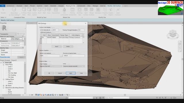 How to import AutoCAD Civil 3D Surface to Autodesk REVIT with subtitle смотреть онлайн