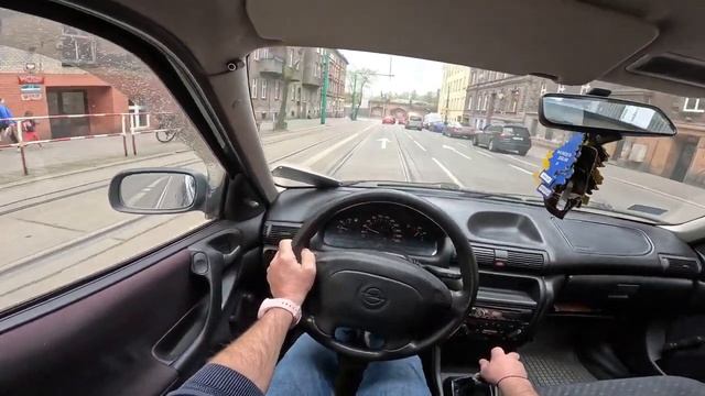 1999 Opel Astra F   1 4 I 60HP   POV Test Drive