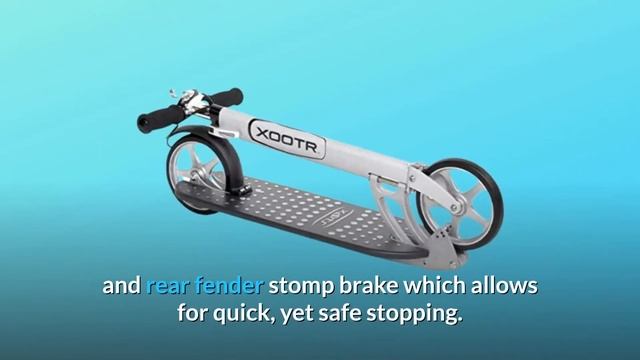 Xootr Mg Teen/Adult Kick Scooter Review смотреть онлайн