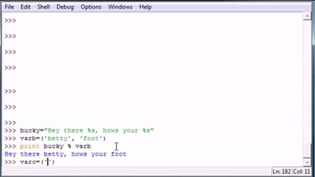 Python Programming Tutorial Series From scratch (17 Strings n Stuff) | Tutorials point смотреть онлайн