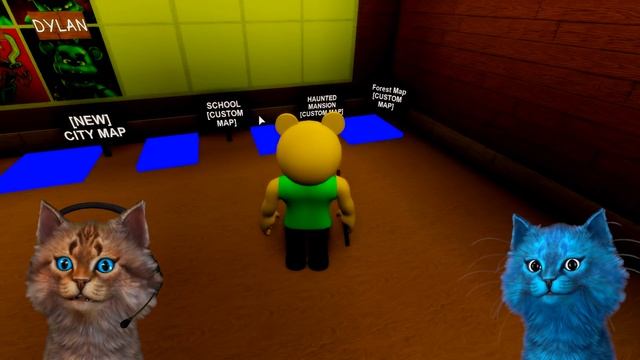 КАК ИГРАТЬ И СТАТЬ ПИГГИ В РОБЛОКС НОВЫЕ СЕКРЕТНЫЕ ПЕРСОНАЖИ PIGGY ROBLOX Весёлый Кот и КОТЁНОК ЛАЙ смотреть онлайн